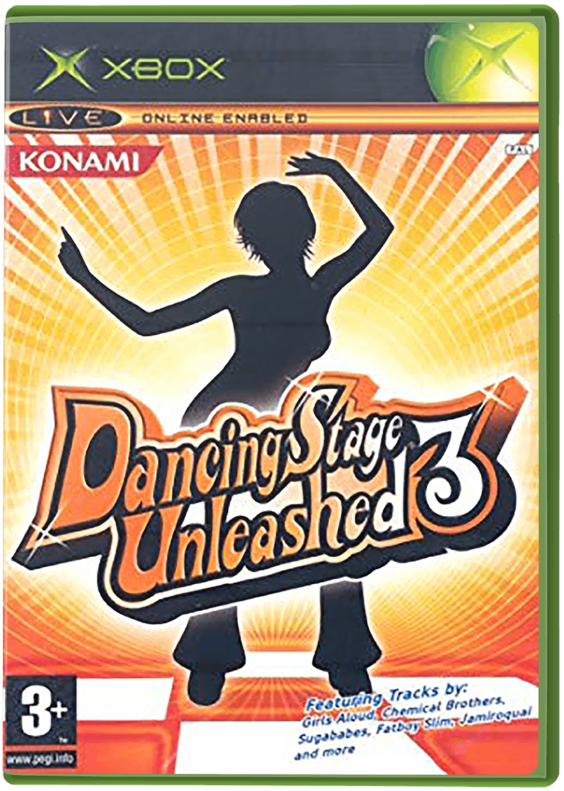 Dancing Stage Unleashed 3 box art for Xbox